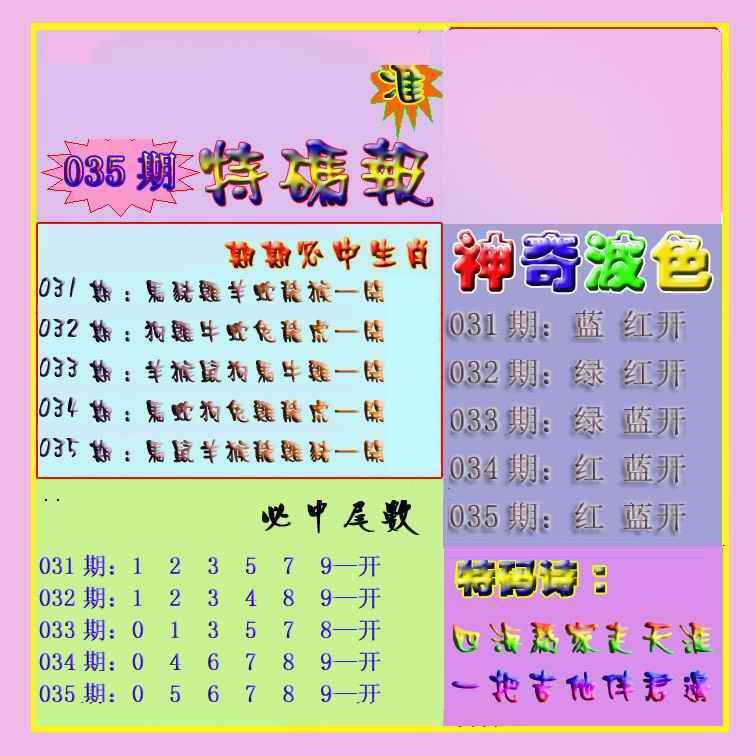 035期生财有道特码报[图]
